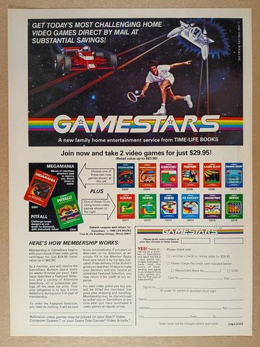 Gamestars activision 1982 - gamestars,